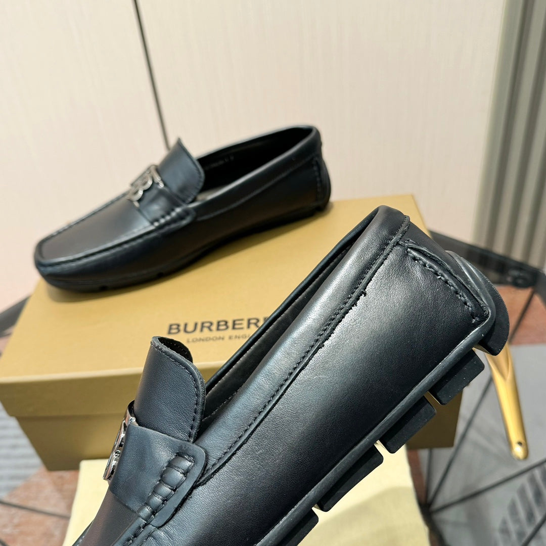 Men's Metal Ornament Buckle Loafer Driving Shoes NE190115