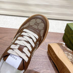 Men's Interlocking G Monogram Patchwork Platform Sneakers JN081101