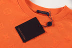 Men's All Over Monogram Print Crew Neck Sweatshirt YG500101