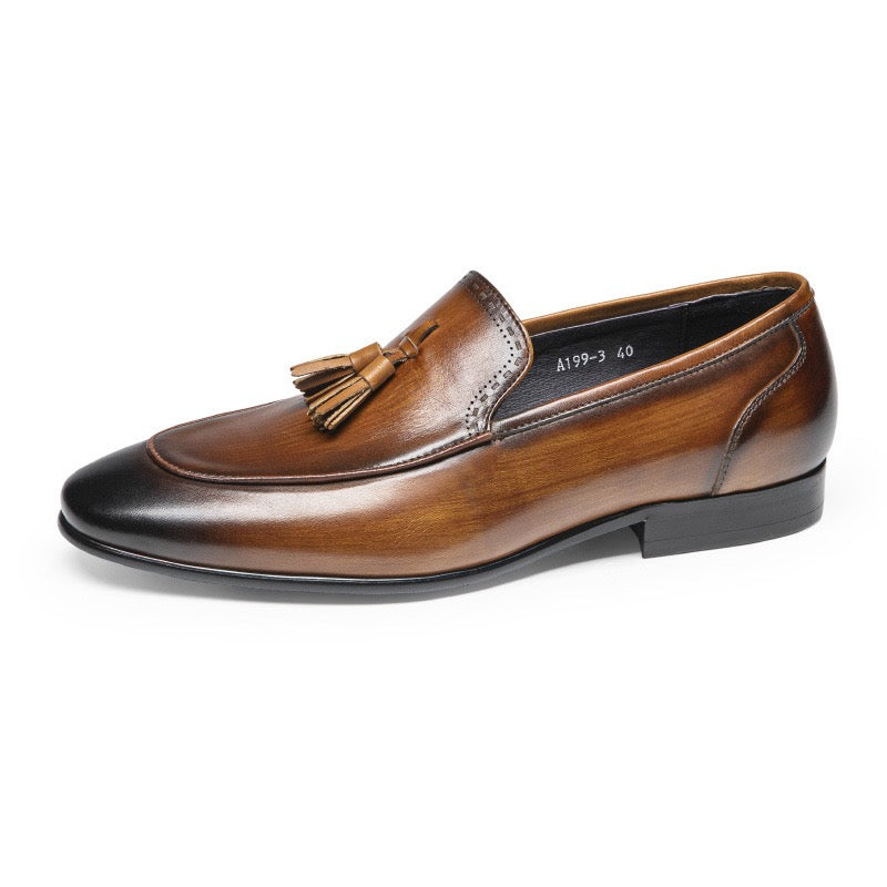 Tassel Loafers Slip-On Formal Dress Shoes Y101111