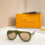 Vintage Pilot Aviator Sunglasses Double Layer Frame Fashion Shades K030103