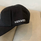 Circle Frame Letter H Embroidery Baseball Cap G103008