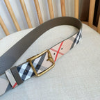 Men's Classic Check Pin Buckle Belt E2081003