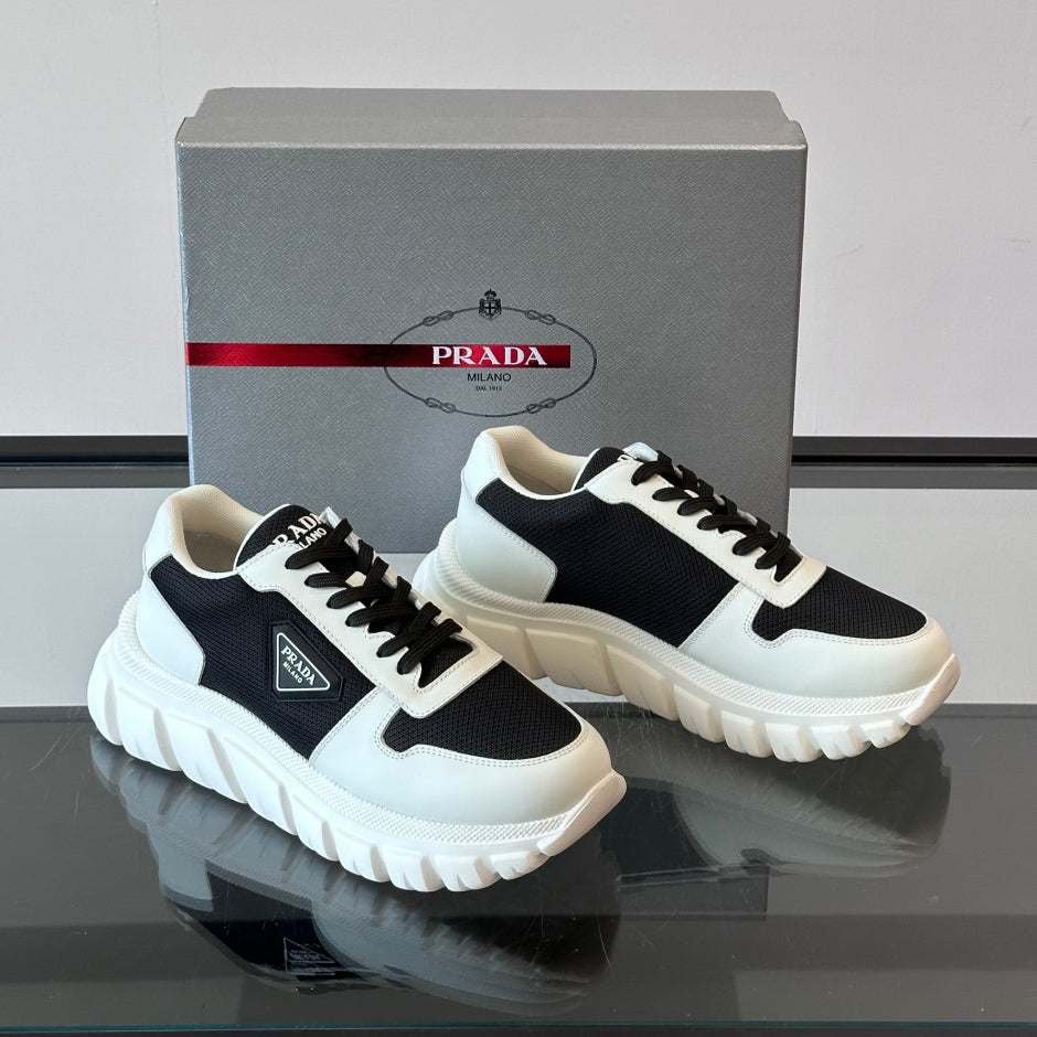 Chunky Mesh Panel Sneakers for Men S283416