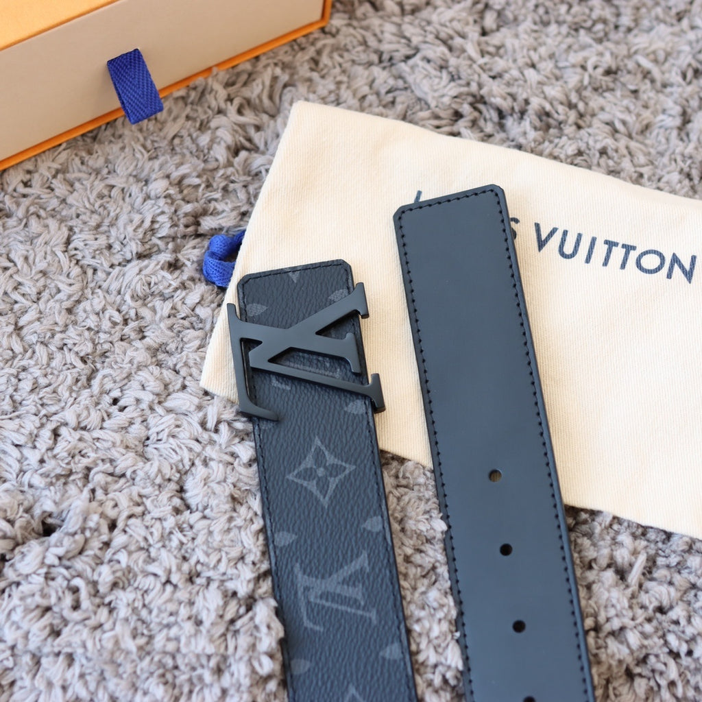 Checkered & Vintage Print Metal Buckle Belt E020802