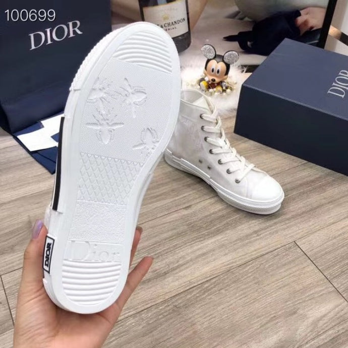 Men's Oblique Jacquard High Top Sneakers JN081106