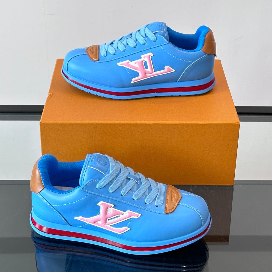 Side Embroidered Logo Low Top Lace-Up Casual Sneaker S283425