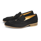 Tassel Loafers Suede Slip-On Dress Loafers Y101125