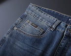 Vintage Emblem Embroidery Red Label Slim Denim V260839