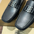 Men's Metal Ornament Buckle Loafer Driving Shoes NE190115