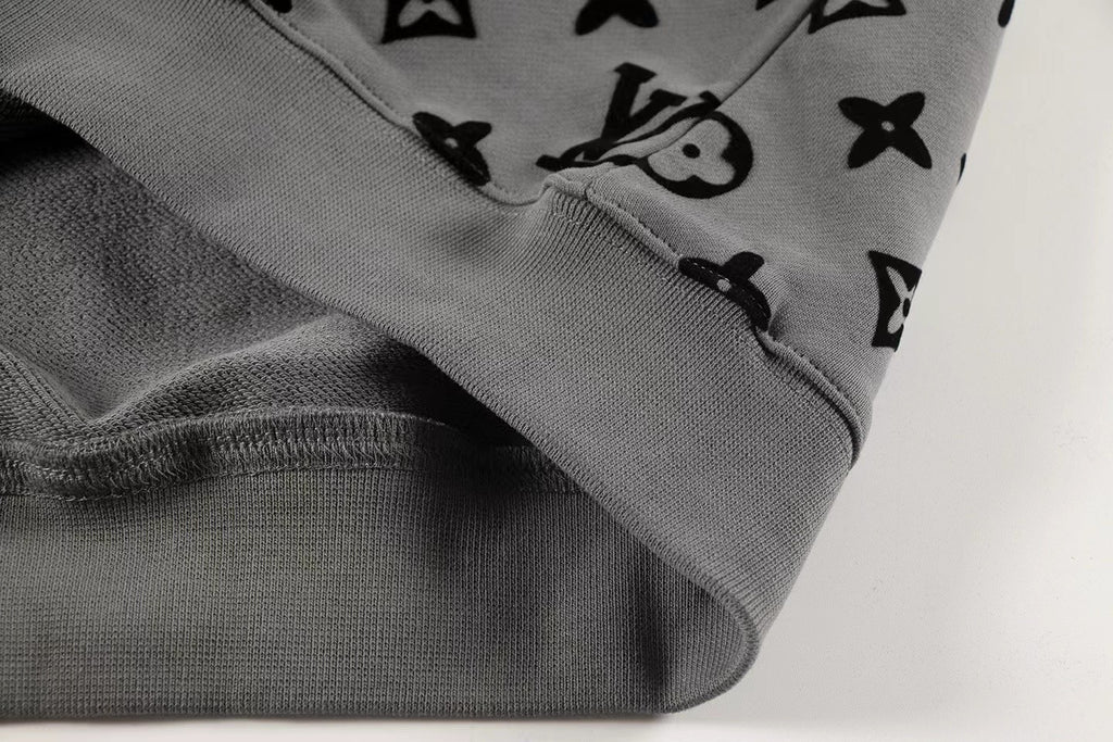 Men's All Over Monogram Print Crew Neck Sweatshirt YG500101