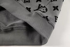 Men's All Over Monogram Print Crew Neck Sweatshirt YG500101