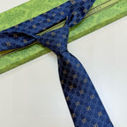 Men's Diamond Grid Jacquard Necktie E2081008