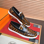 Croc Embossed Casual Loafer NE190136