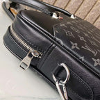 Monogram Print Splicing Business Briefcase B101016