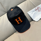 Letter H & Carriage Embroidery Baseball Cap G103012