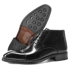 Men's Cap Toe Lace-up Chukka Dress Boots P050513