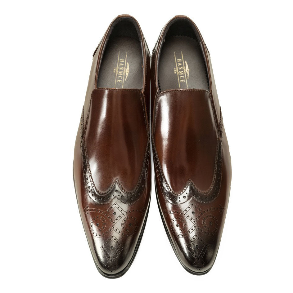 Wingtip Brogue Slip-On Loafers P050507