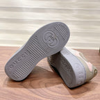 Men's Interlocking G Monogram Patchwork Platform Sneakers JN081101