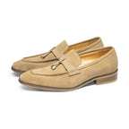 Tassel Loafers Suede Slip-On Dress Loafers Y101125