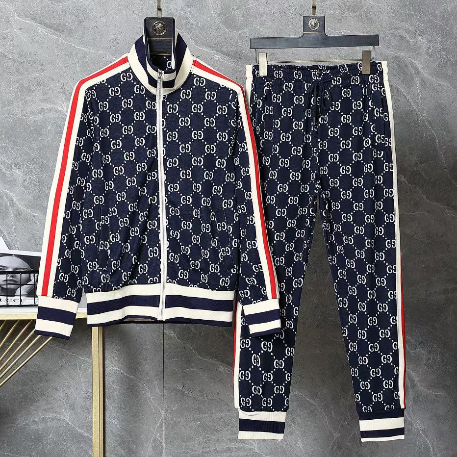 All Over Monogram Stripe Track Suit N050502