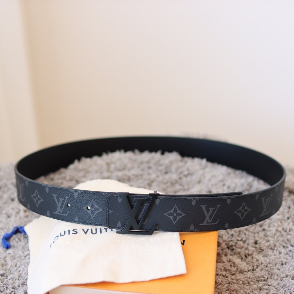 Checkered & Vintage Print Metal Buckle Belt E020802