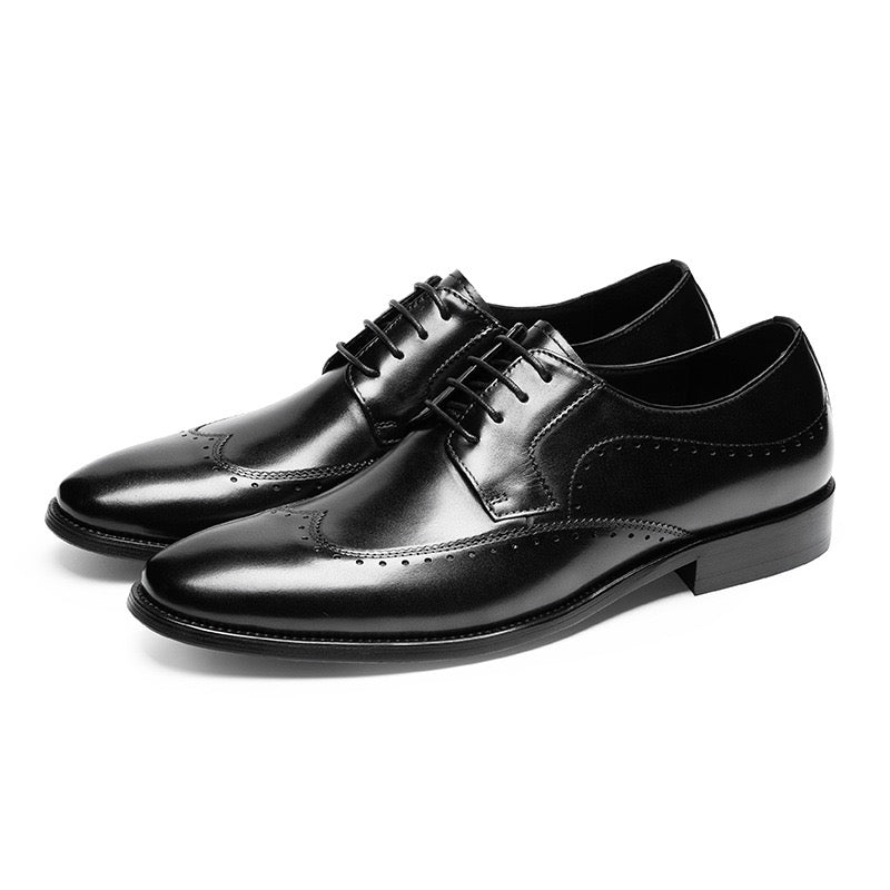Wingtip Brogue Derby Shoes Y101105
