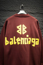 Loose Fit Street Style Crew Neck Sweatshirt X269003