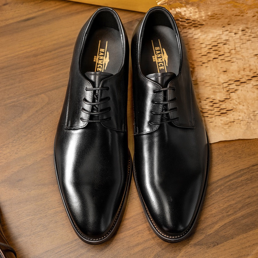 Men's Plain Toe Derby Dress Shoes P050514