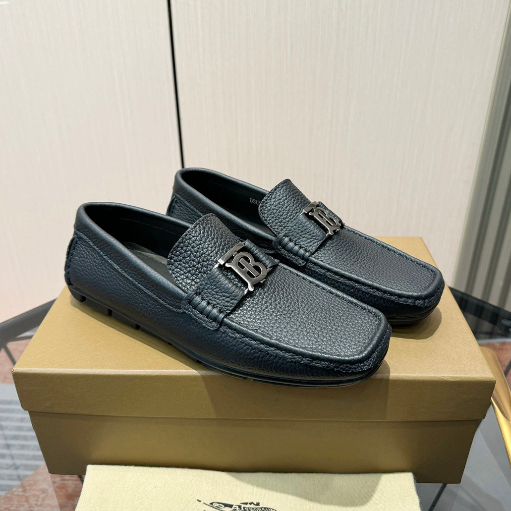 Men's Metal Ornament Buckle Loafer Driving Shoes NE190115