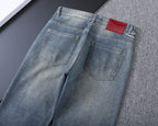 Vintage Embossed Monogram Slim Denim V260843