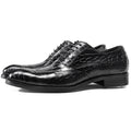 Men's Croc Embossed Oxford Dress Shoes P050512