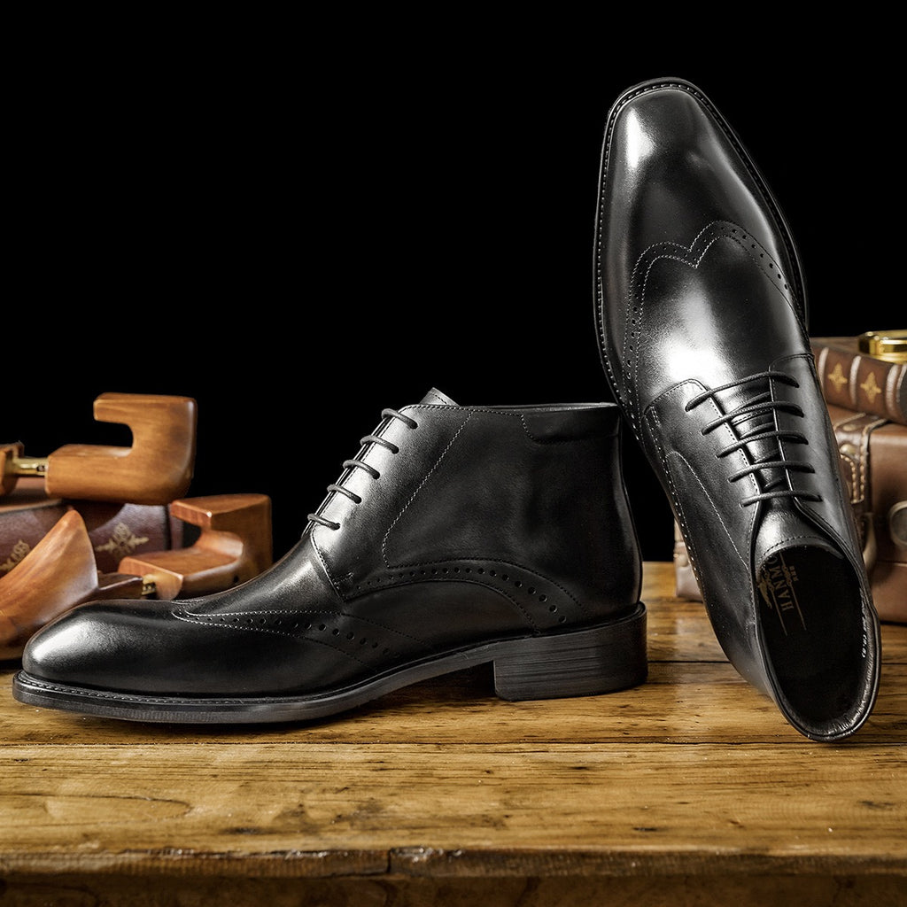 Wingtip Brogue Chukka Ankle Boots P050517