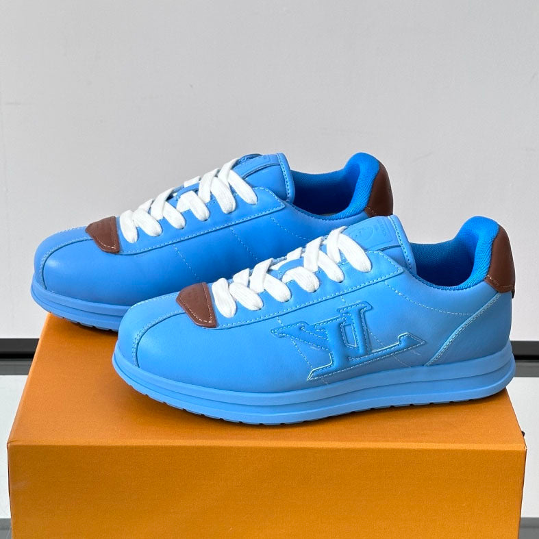 Side Embroidered Logo Low Top Lace-Up Casual Sneaker S283425
