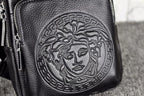 Grain Leather Embossed Pattern Chest Sling Bag B101002