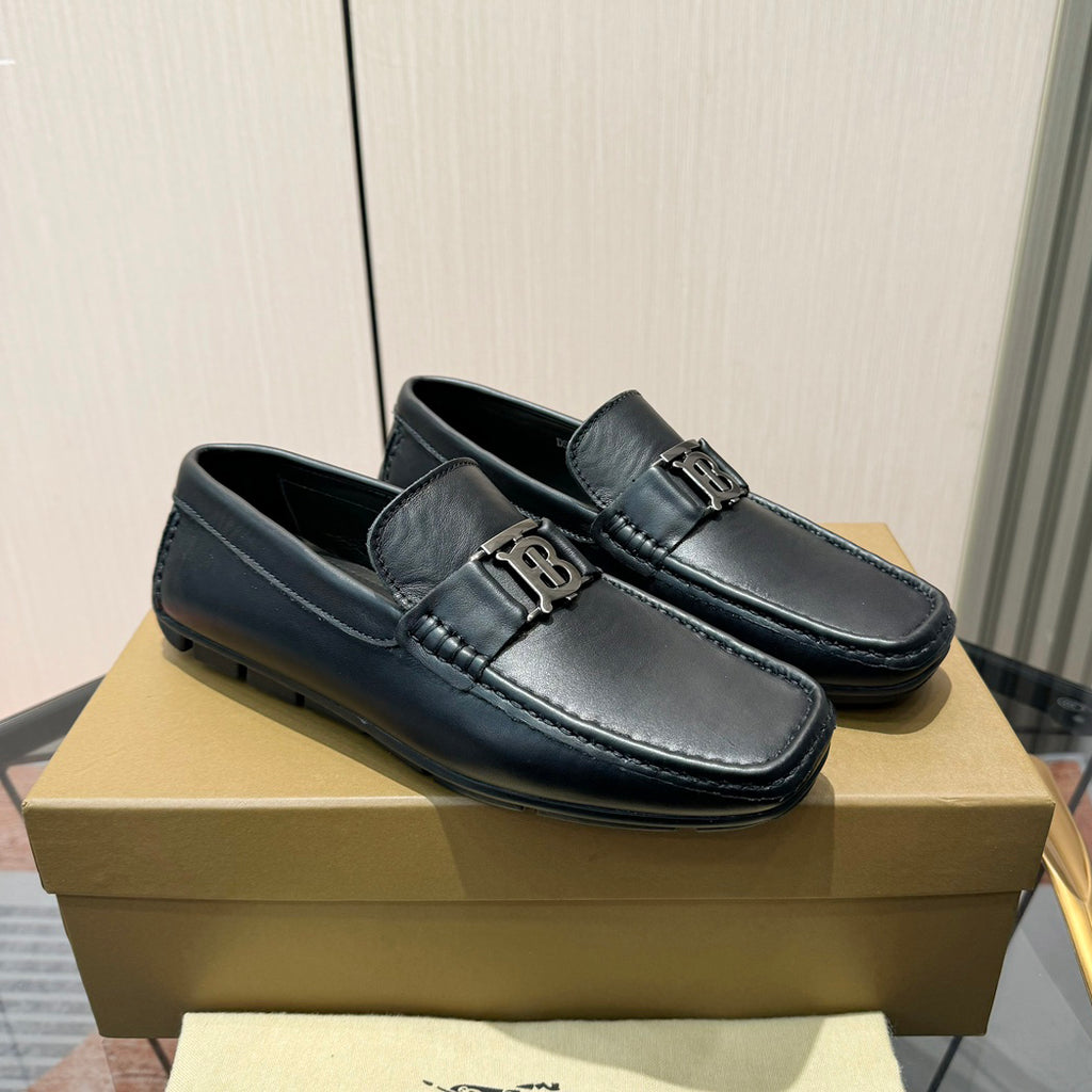 Men's Metal Ornament Buckle Loafer Driving Shoes NE190115