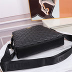 Grid Embossed Vertical Crossbody Shoulder Bag B101012