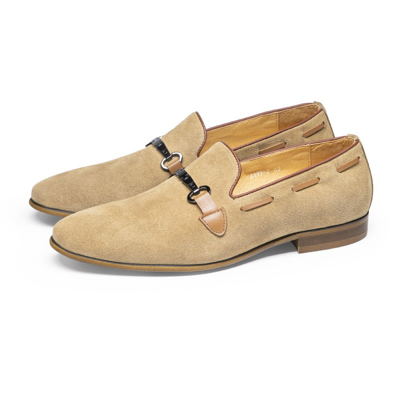 Metal Bit Slip-On Loafers Y101104