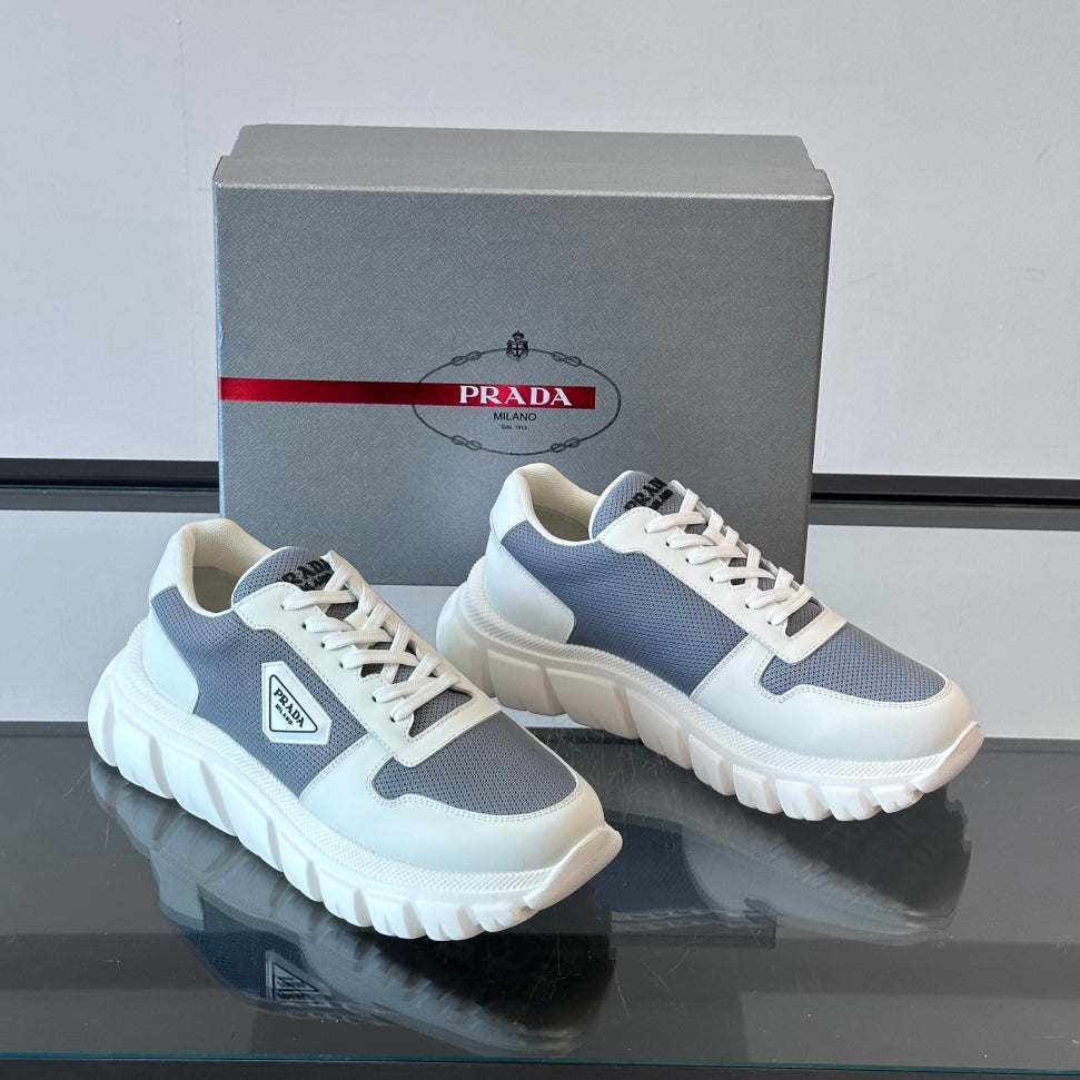 Chunky Mesh Panel Sneakers for Men S283416