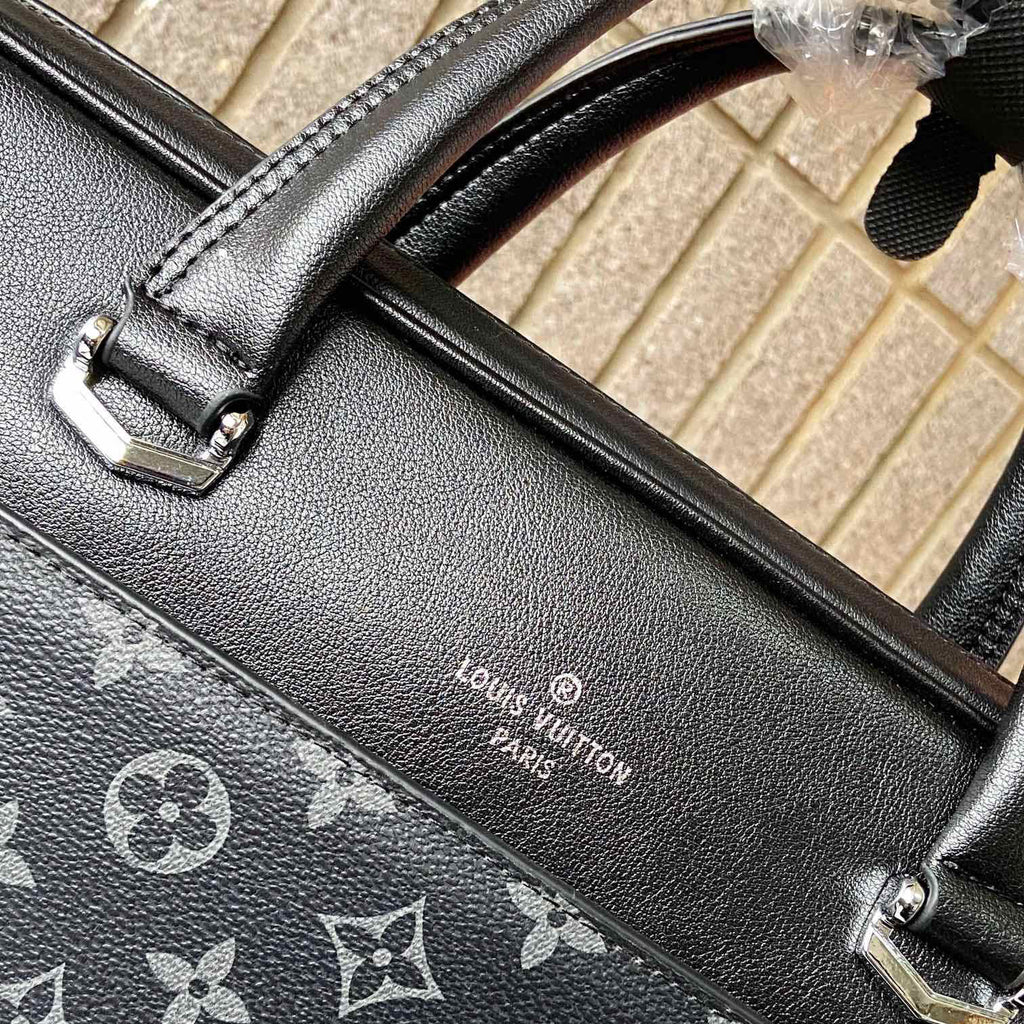 Monogram Print Splicing Business Briefcase B101016