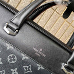 Monogram Print Splicing Business Briefcase B101016