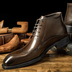 Wingtip Brogue Chukka Ankle Boots P050517