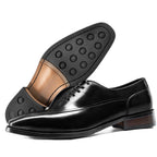 Men's Split Toe Oxford Dress Shoes P050518