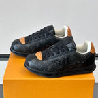 Allover Printed Lace-Up Low Top Platform Sneakers S283420