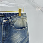 Vintage Faded Light Blue Clean Design Jeans M260726