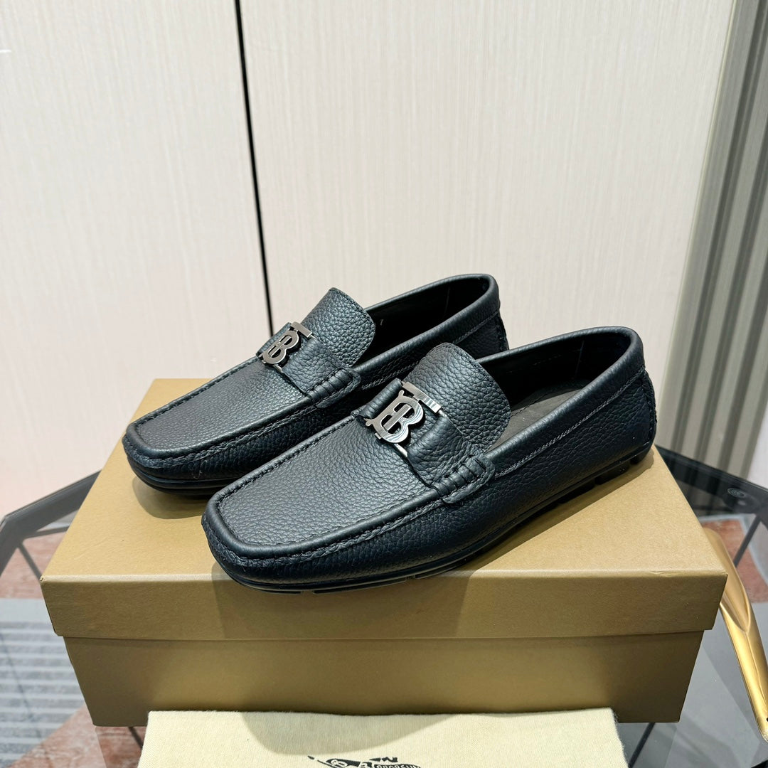 Men's Metal Ornament Buckle Loafer Driving Shoes NE190115