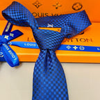 Men's Check Jacquard Necktie E2081009