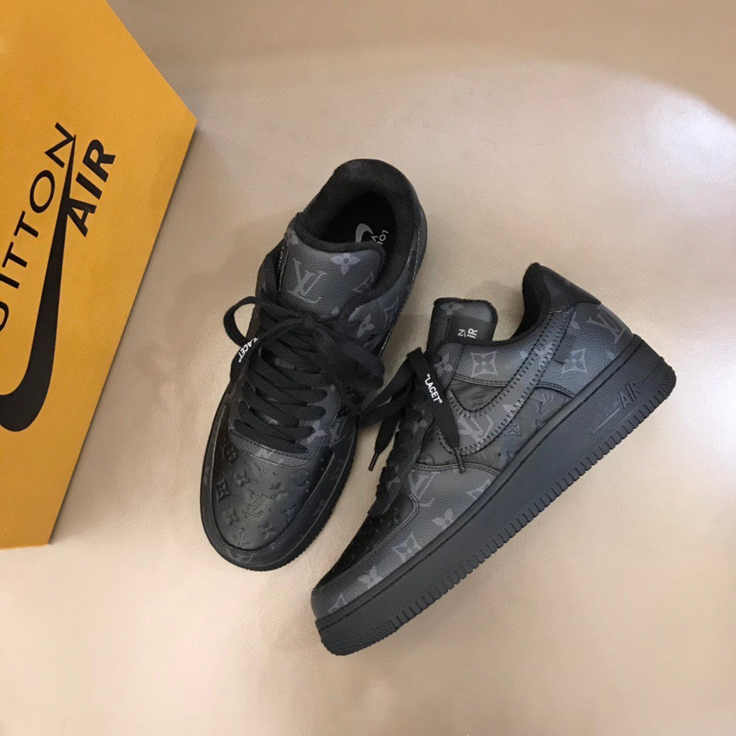 Co-branded Monogram Patchwork Low Top Sneakers S283404