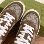 Men's Interlocking G Monogram Patchwork Platform Sneakers JN081101