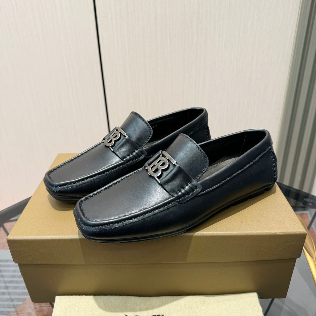 Men's Metal Ornament Buckle Loafer Driving Shoes NE190115